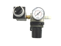 Precision Air Regulator/Gauge/Valve, 0-30psi with Syringe Airline Adapter for 98084 Valve